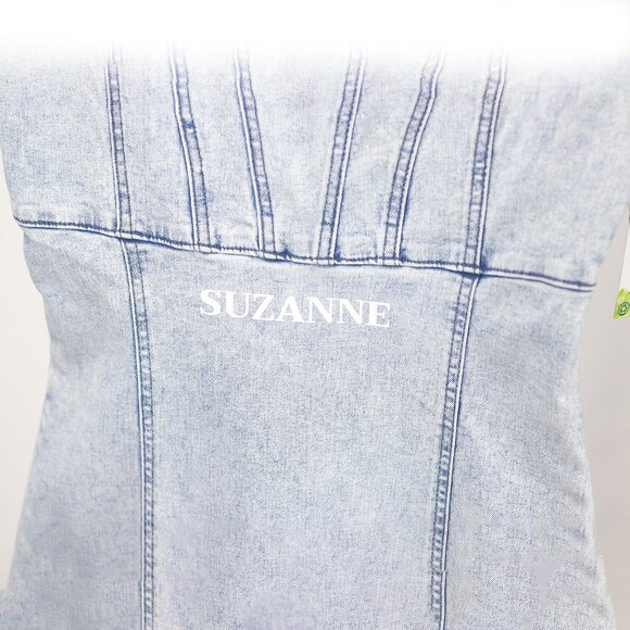 REWASH | CUSTOMIZABLE DENIM DRESS W/ NAME - Picture 5 of 14